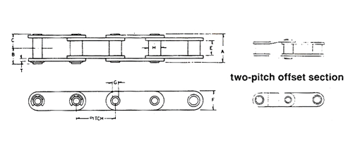 Hollow Pin Chains Diagram 2